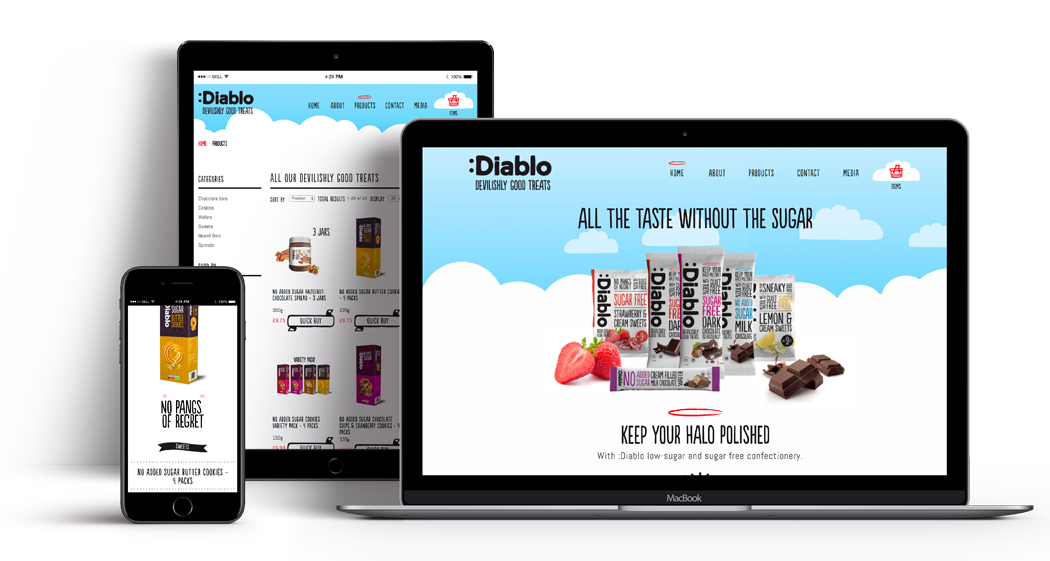 Diablo Web Design sample in Portfolio Diablo Web Design sample in Portfolio