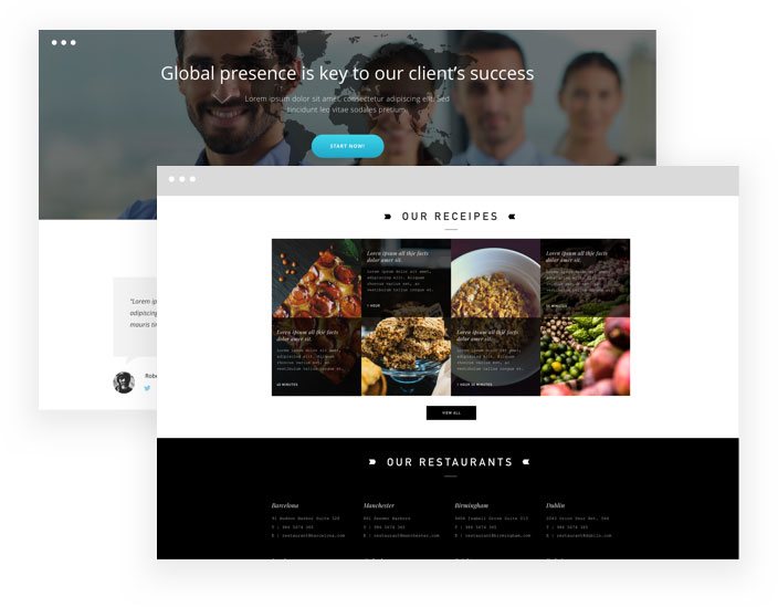 Custom Web Design for Restaurants