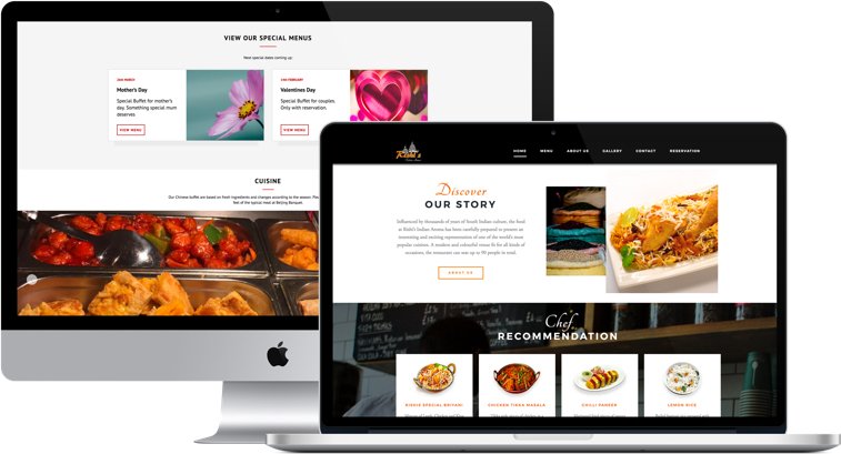 Restaurant Website Design