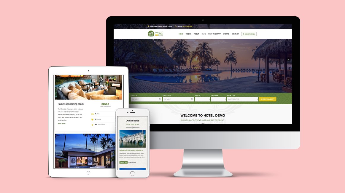 Hotel Demo Website